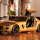 Illustration for article titled Mercedes Brings Gold SLS AMG To Dubai, Wants Oil Money
